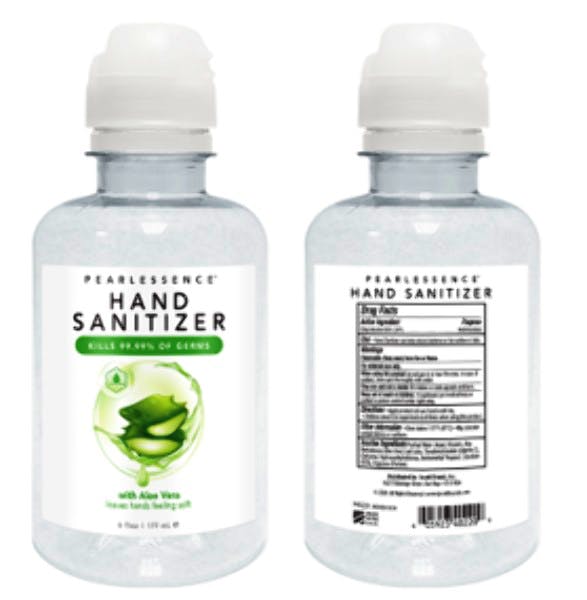 Pearlessence Hand Sanitizer 6 oz. : Cases of 12 - Masks.com